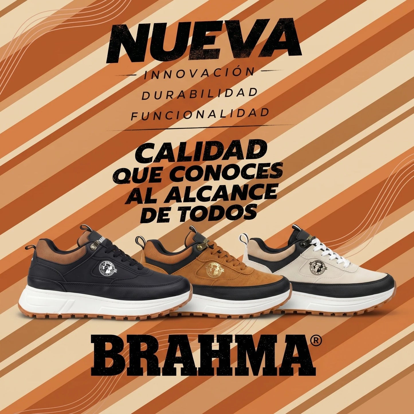 🔥 PROMO Zapatos Brahma - 65 % de descuento, solo hoy